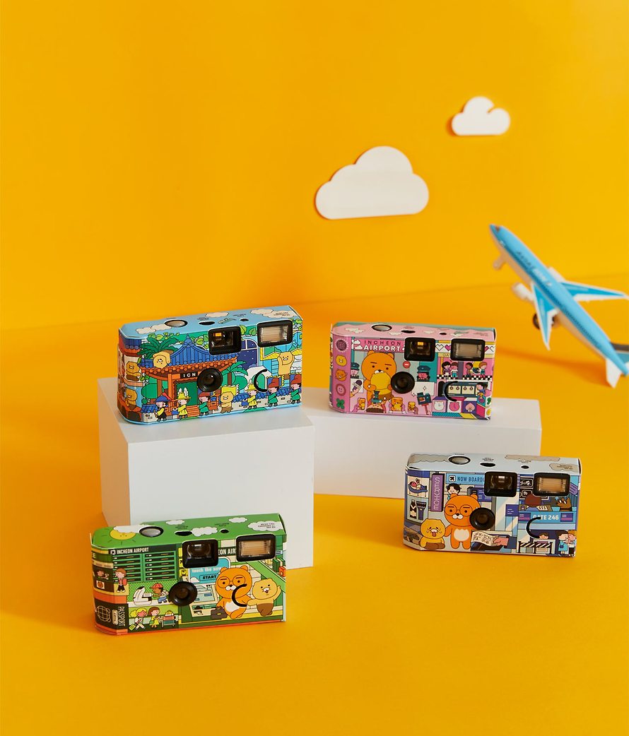 Disposable Camera Platform of Emotions Happiness - Kakao Friends