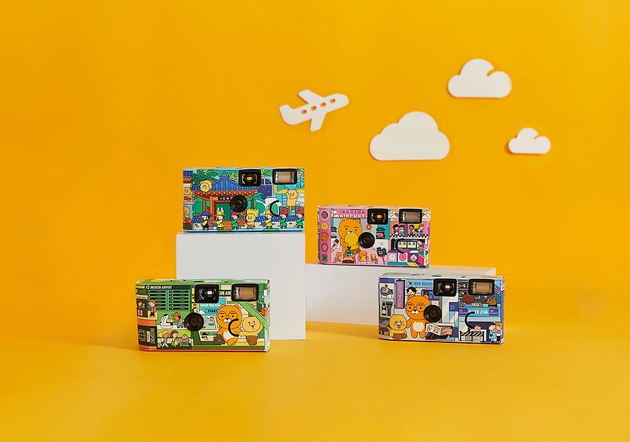 Disposable Camera Platform of Emotions Happiness - Kakao Friends