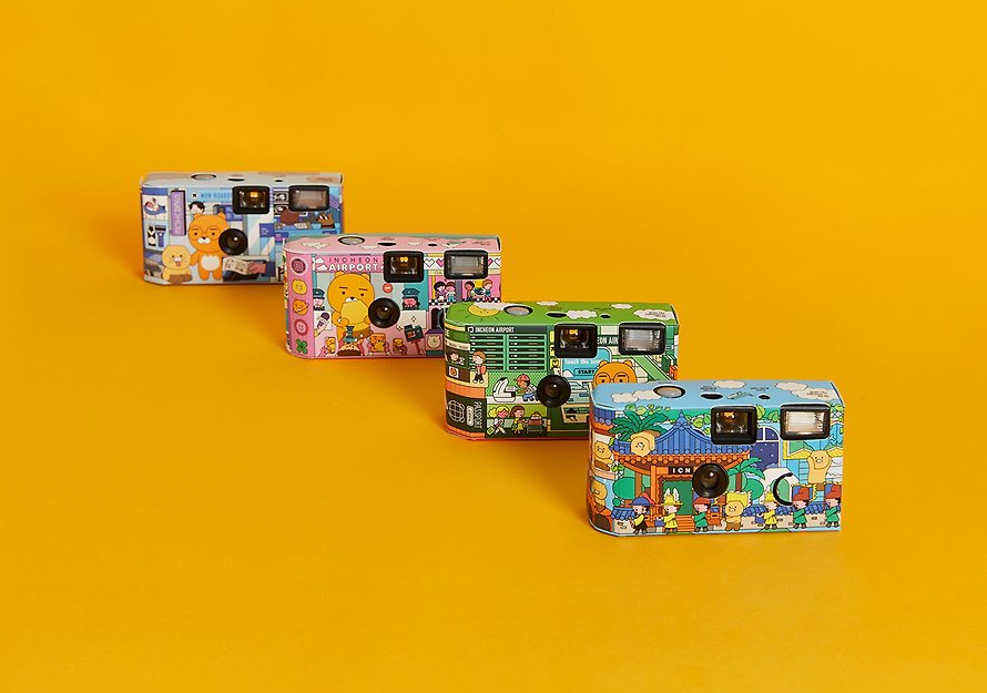 Disposable Camera Platform of Emotions Happiness - Kakao Friends