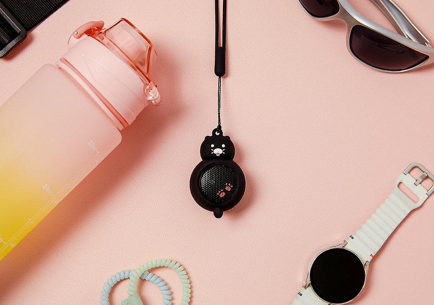 Mini Speaker Black-Chun Mini Speaker - Kakao Friends