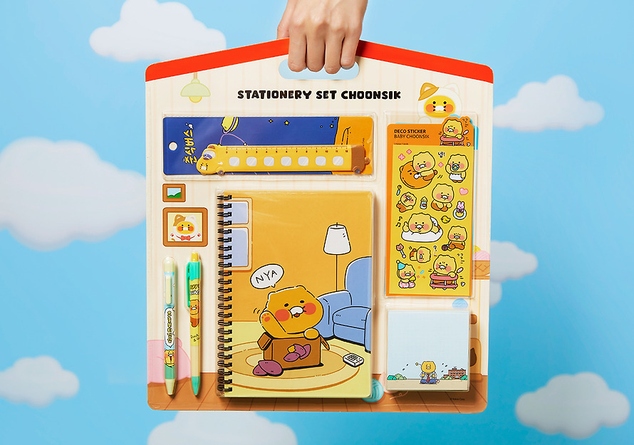 Stationery Gift Set Friends Gift Set Chunsik - Kakao Friends