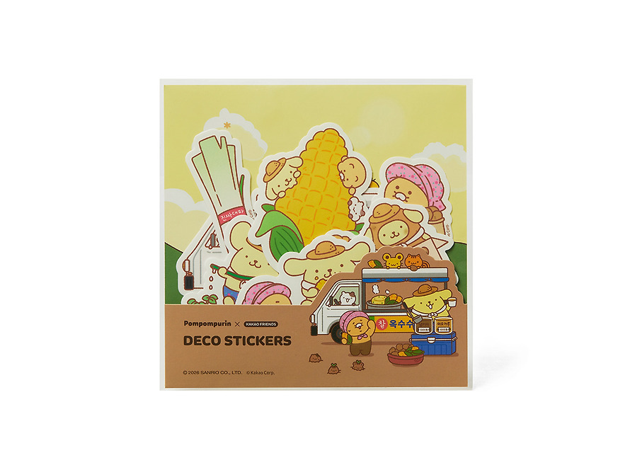Deco Stickers Pompompurin X Friends Deco - Kakao Friends