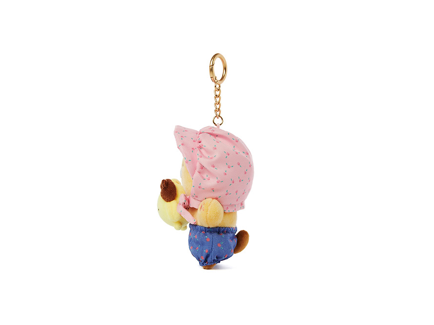 Plush Keychain Pompompurin X Friends Chunsik - Kakao Friends