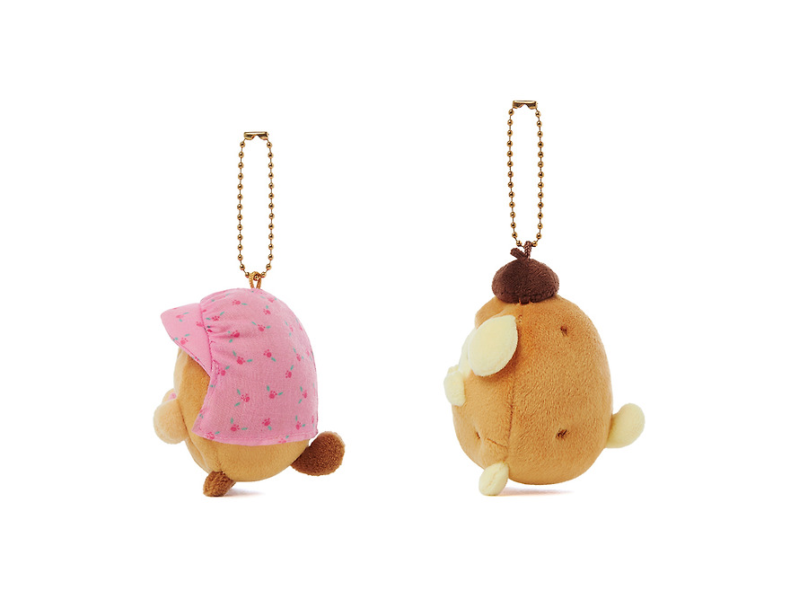 Plush Keychain Set Pompompurin X Friends Potato Set - Kakao Friends