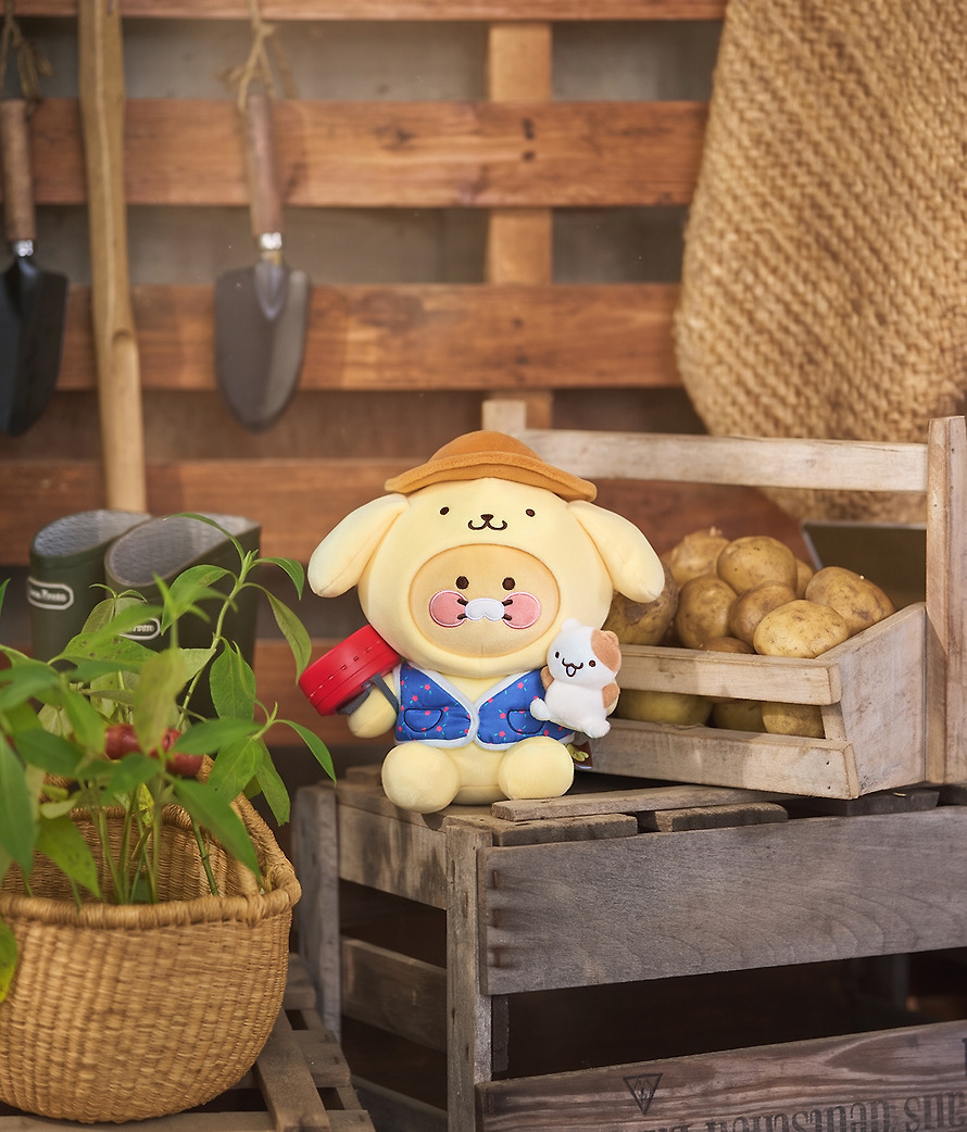 Medium Plush Pompompurin X Friends Medium Chunsik - Kakao Friends
