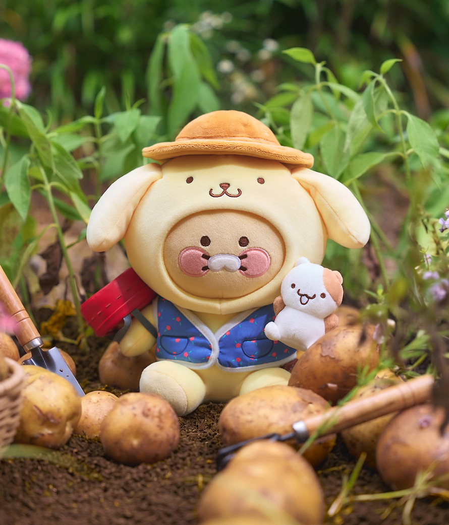 Medium Plush Pompompurin X Friends Medium Chunsik - Kakao Friends