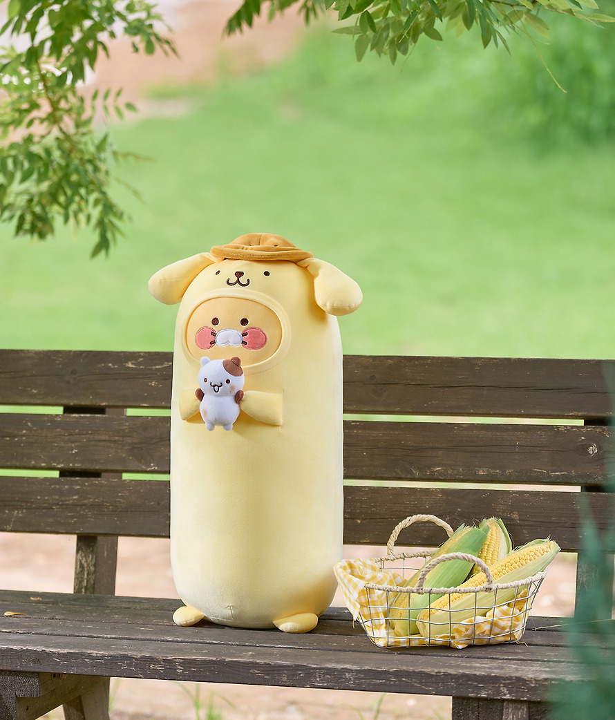 Long Pillow Plush Pompompurin X Friends Long Pillow - Kakao Friends