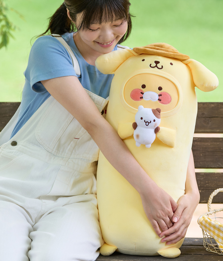Long Pillow Plush Pompompurin X Friends Long Pillow - Kakao Friends