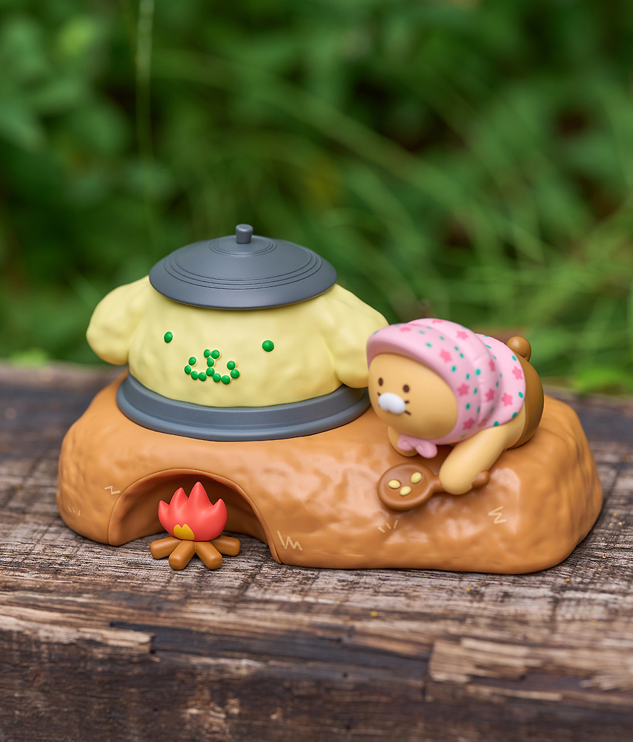 Figurine Pompompurin X Friends Kongbap Scene - Kakao Friends