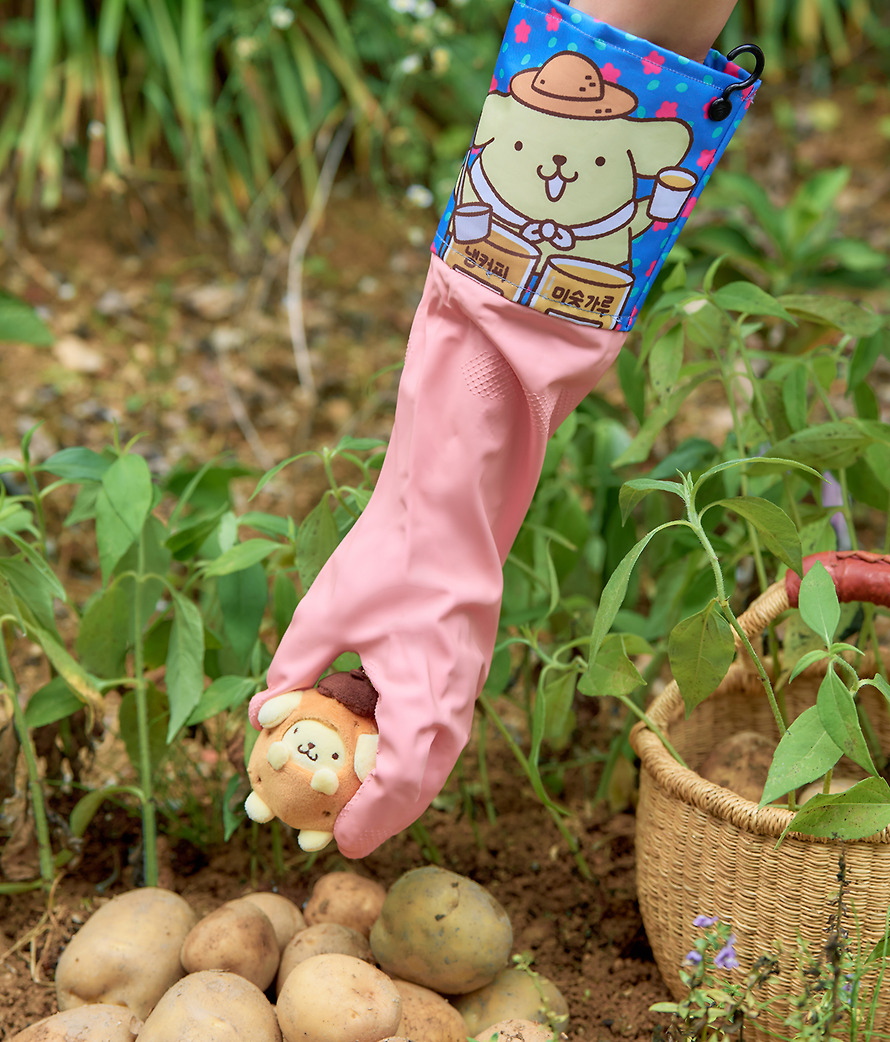 Rubber Gloves Pompompurin X Friends Rubber Gloves - Kakao Friends