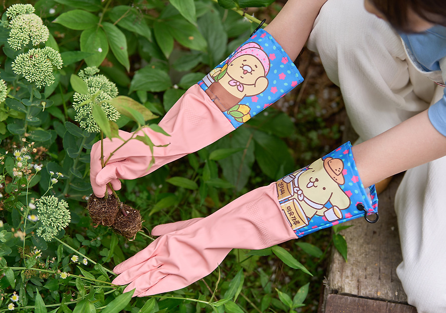 Rubber Gloves Pompompurin X Friends Rubber Gloves - Kakao Friends