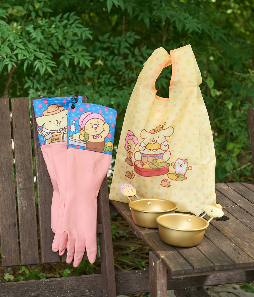 Rubber Gloves Pompompurin X Friends Rubber Gloves - Kakao Friends