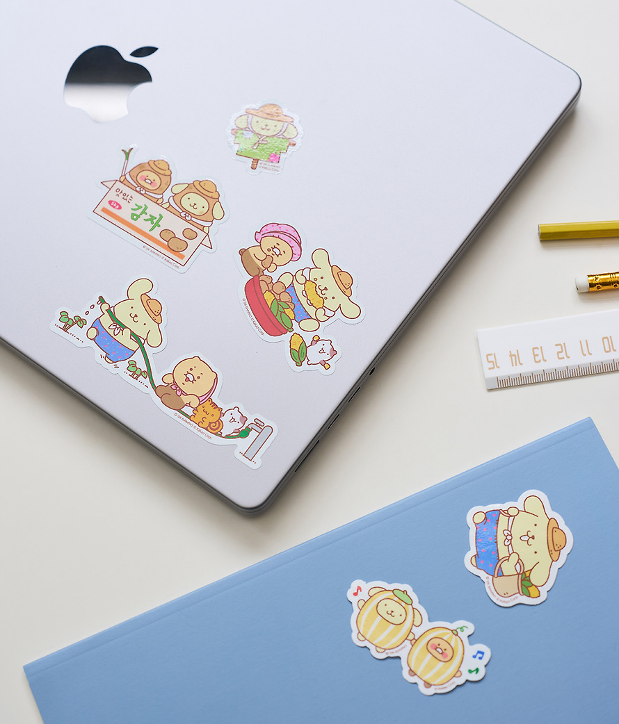 Deco Stickers Pompompurin X Friends Deco - Kakao Friends