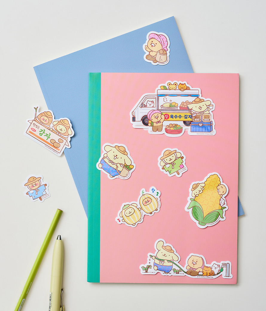 Deco Stickers Pompompurin X Friends Deco - Kakao Friends