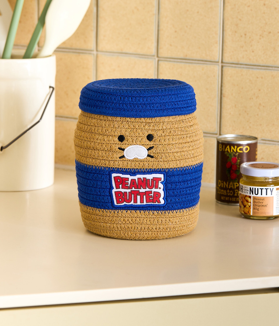 Rope Basket Grocery Market Peanut Butter S - Kakao Friends