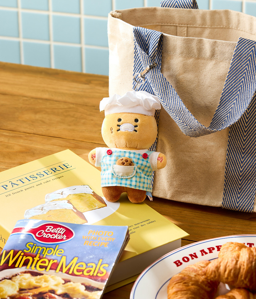 Plush Keychain Grocery Market Baker Chunsik - Kakao Friends