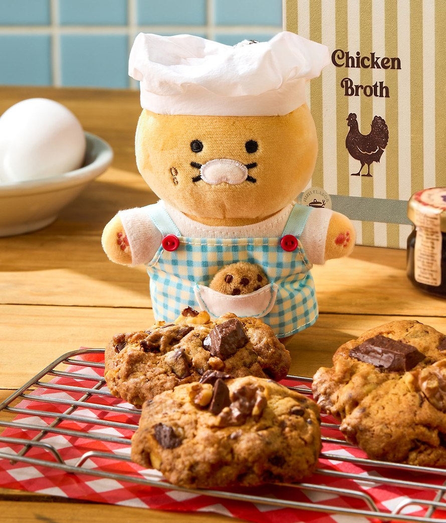 Plush Keychain Grocery Market Baker Chunsik - Kakao Friends
