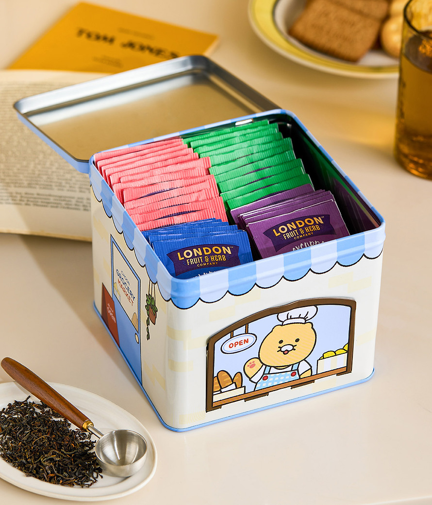 Tin Case Grocery Market Drip Bag Tin - Kakao Friends