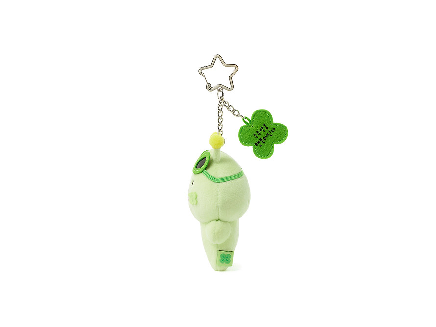 Plush Keychain Lucky Delivery Alien Little Apeach - Kakao Friends