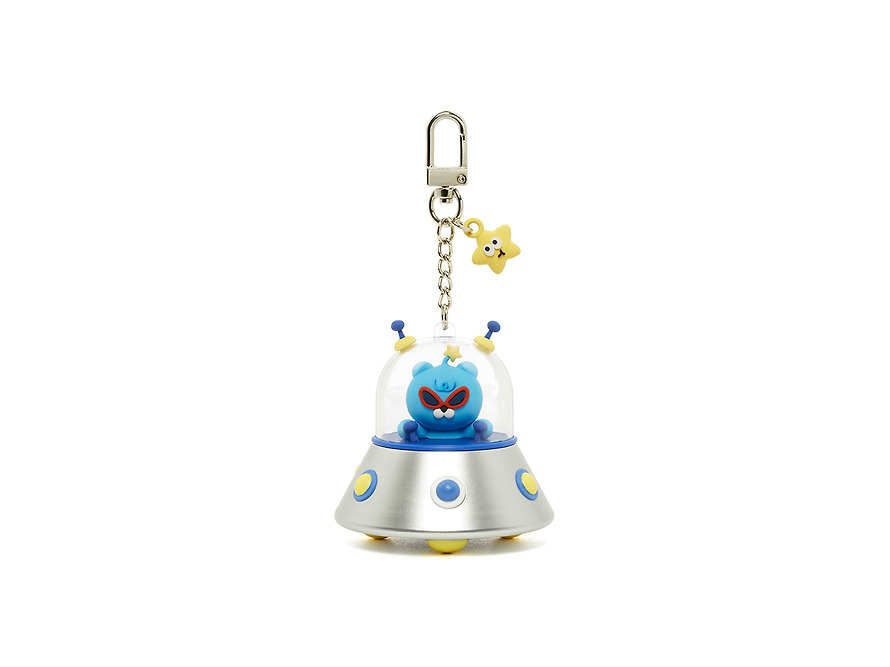 Keychain Lucky Delivery UFO Beam Little Ryan - Kakao Friends