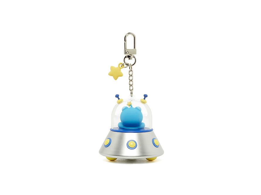 Keychain Lucky Delivery UFO Beam Little Ryan - Kakao Friends