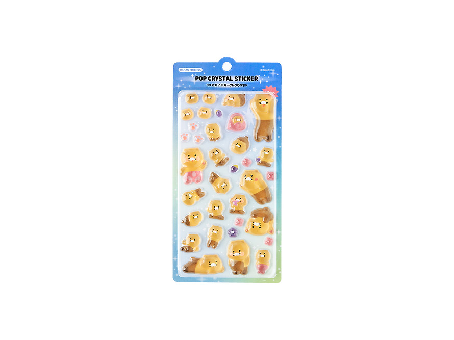 3D Stickers 3D Bombom Chunsik - Kakao Friends