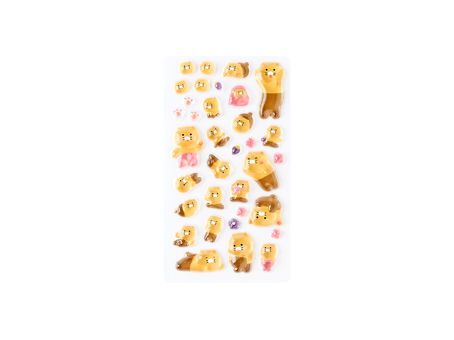 3D Stickers 3D Bombom Chunsik - Kakao Friends
