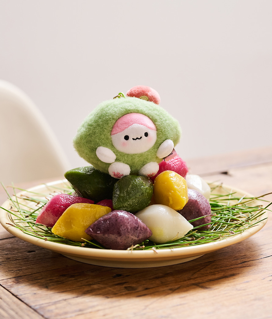 Plush Keychain Kongi Songpyeon - Kakao Friends