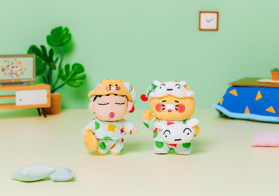 Plush Keychain Shin-chan X Friends Pajamas Shin-chan - Kakao Friends