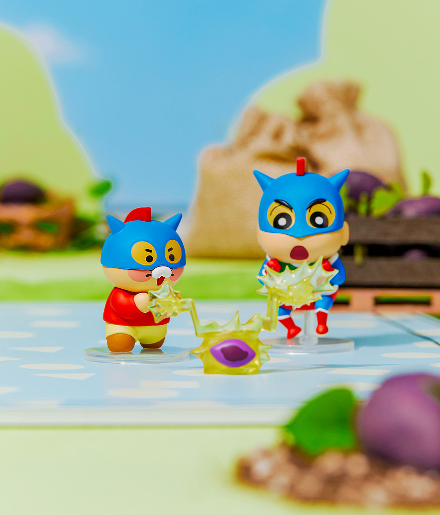 Random Figures Shin-chan X Friends Full Set of 4 Chunsik - Kakao Friends