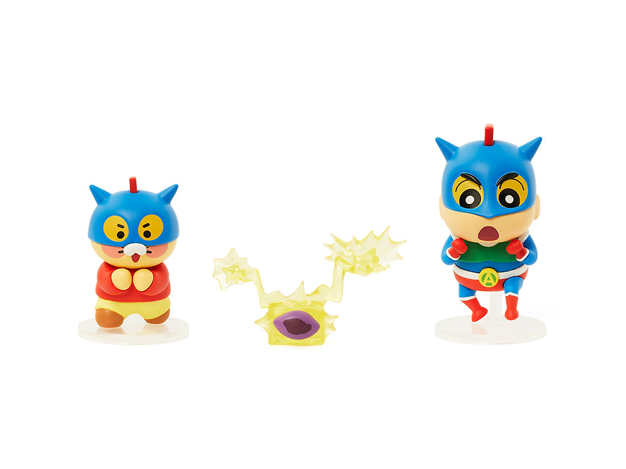 Random Figures Shin-chan X Friends Full Set of 4 Chunsik - Kakao Friends