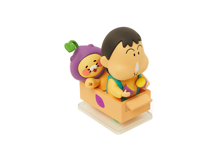 Random Figures Shin-chan X Friends Full Set of 4 Chunsik - Kakao Friends