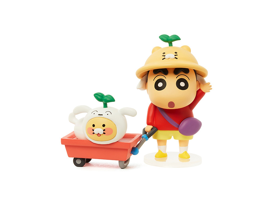 Random Figures Shin-chan X Friends Full Set of 4 Chunsik - Kakao Friends