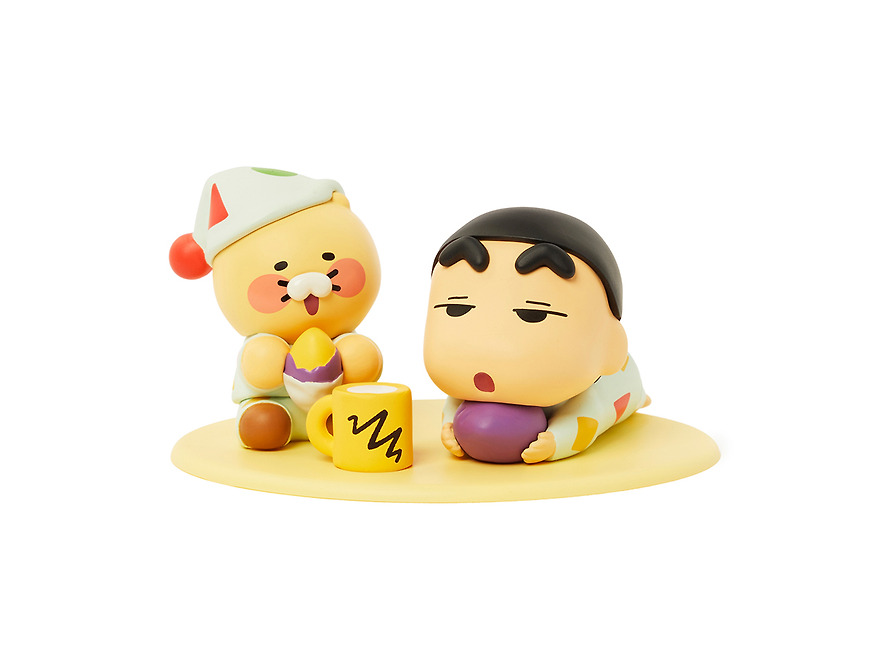 Random Figures Shin-chan X Friends Full Set of 4 Chunsik - Kakao Friends