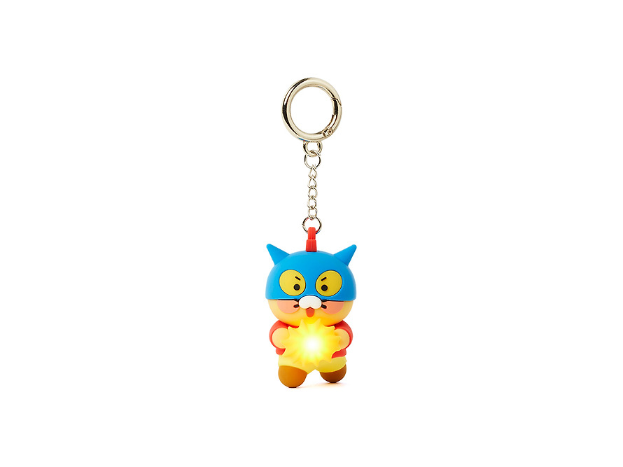 LED Figure Keychain Shin-chan X Friends Chunsik - Kakao Friends
