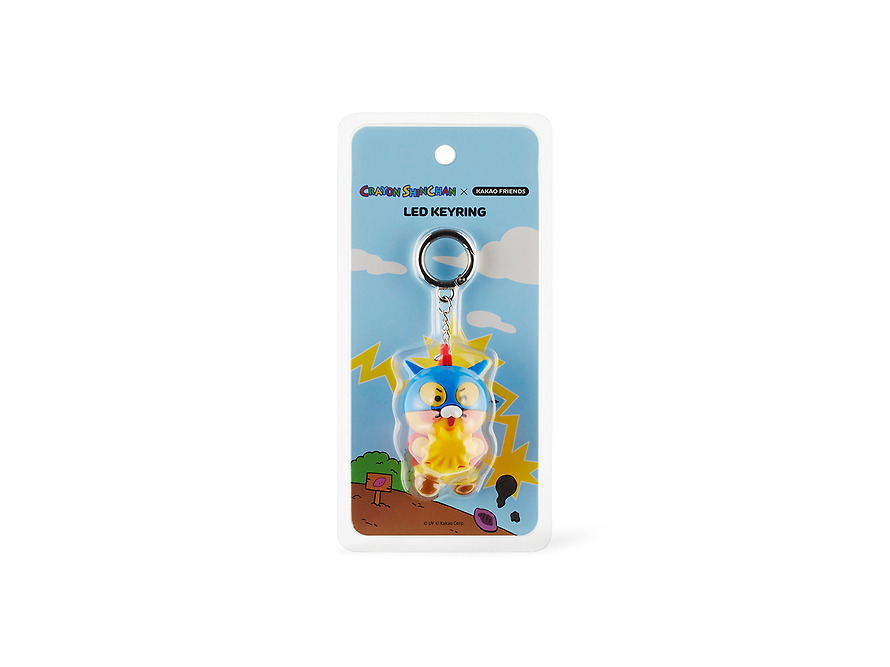 LED Figure Keychain Shin-chan X Friends Chunsik - Kakao Friends