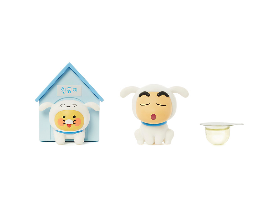 Car Air Freshener and Figure Set Shin-chan X Friends Chunsik - Kakao Friends