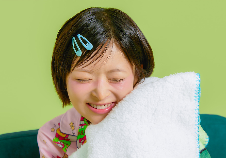 Large Fleece Blanket Shin-chan X Friends - Kakao Friends