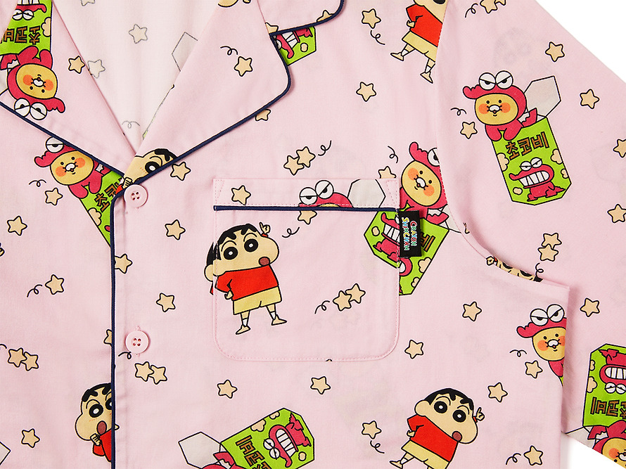 Women's Pajamas Shin-chan X Friends Chunsik - Kakao Friends
