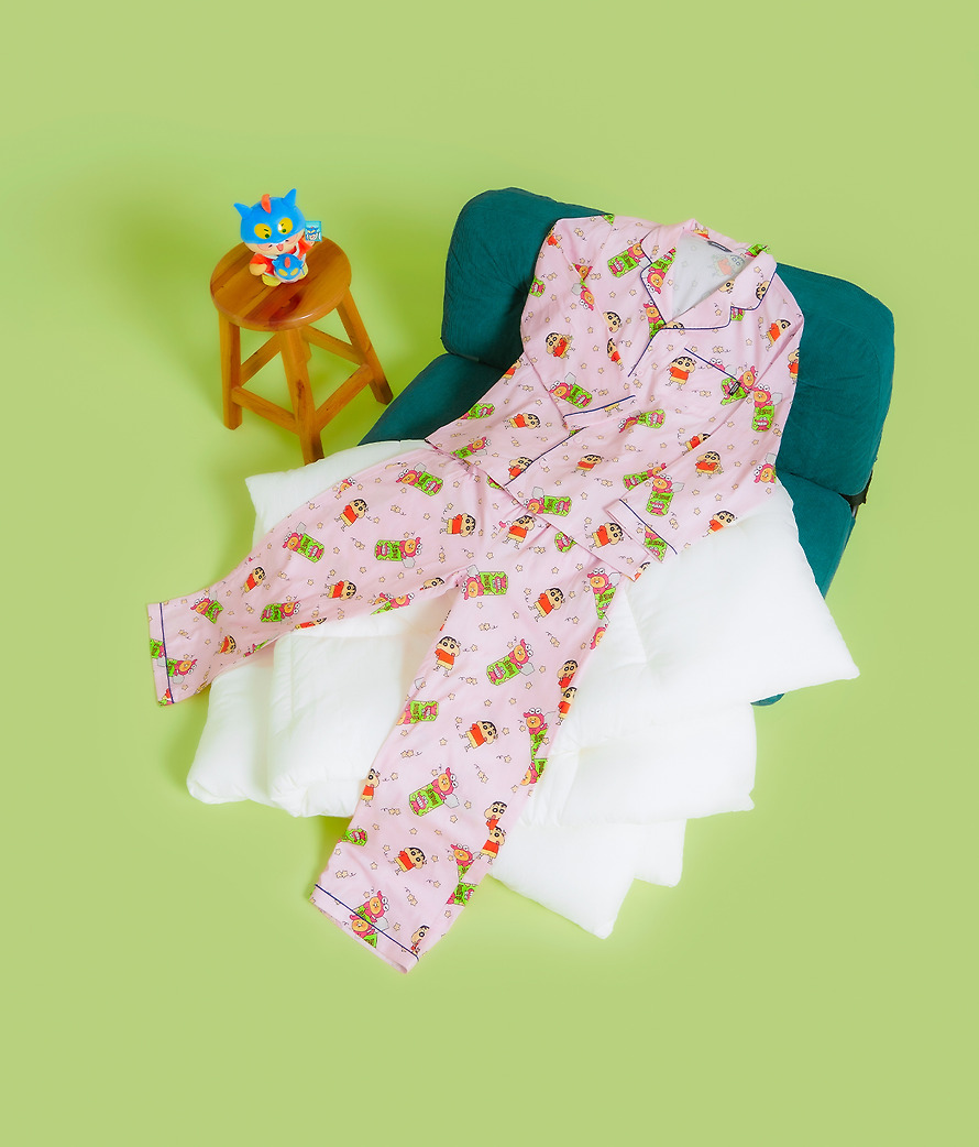 Women's Pajamas Shin-chan X Friends Chunsik - Kakao Friends