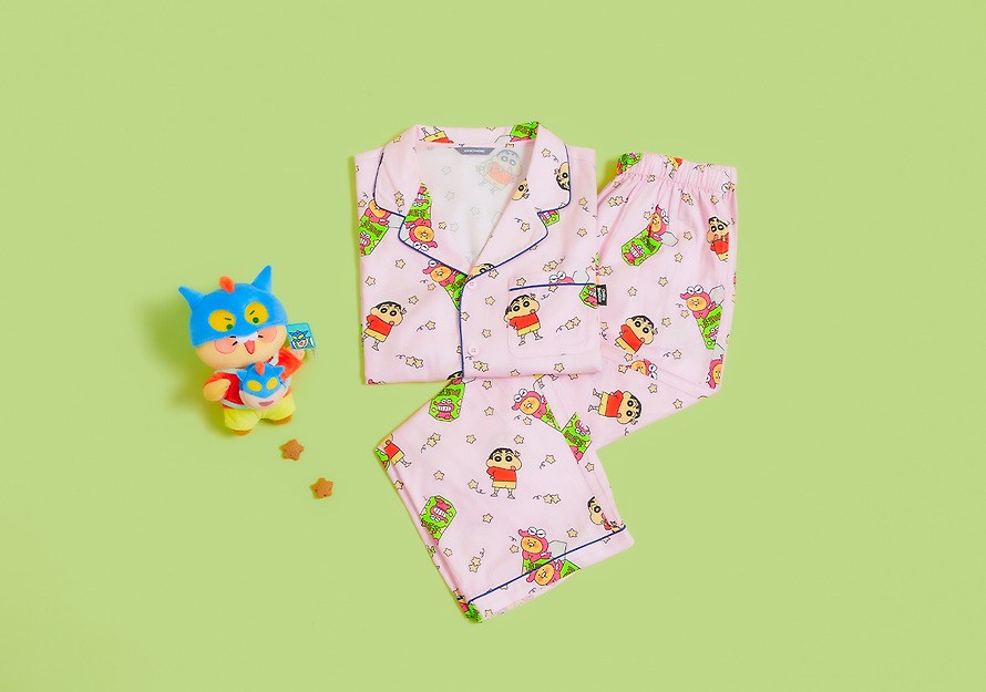 Women's Pajamas Shin-chan X Friends Chunsik - Kakao Friends