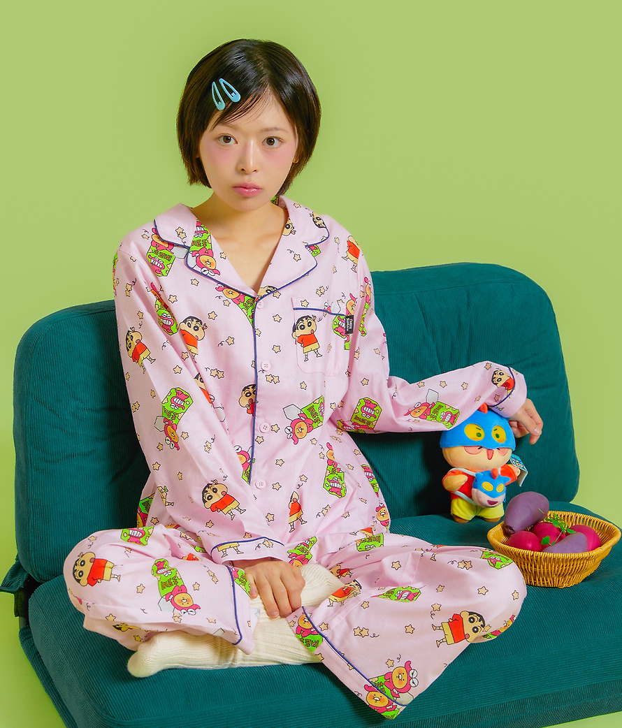 Women's Pajamas Shin-chan X Friends Chunsik - Kakao Friends
