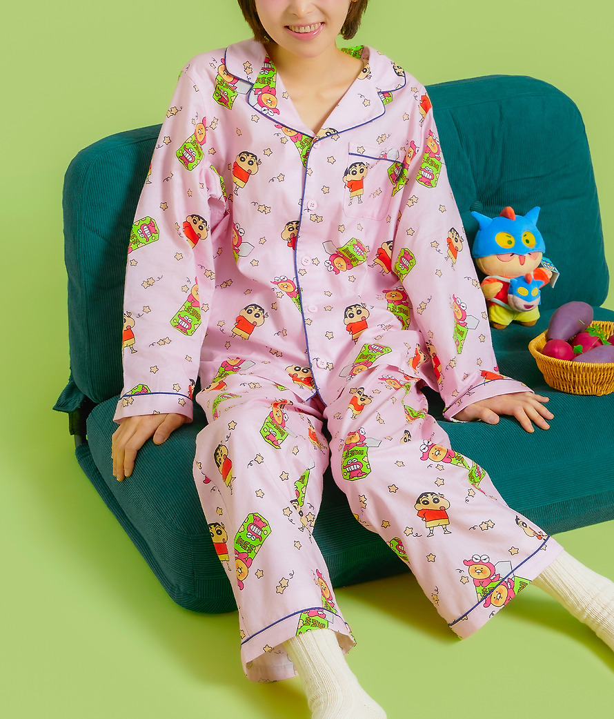Women's Pajamas Shin-chan X Friends Chunsik - Kakao Friends