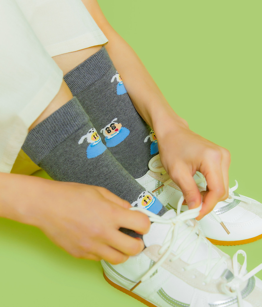 Socks Shin-chan X Friends Chunsik - Kakao Friends