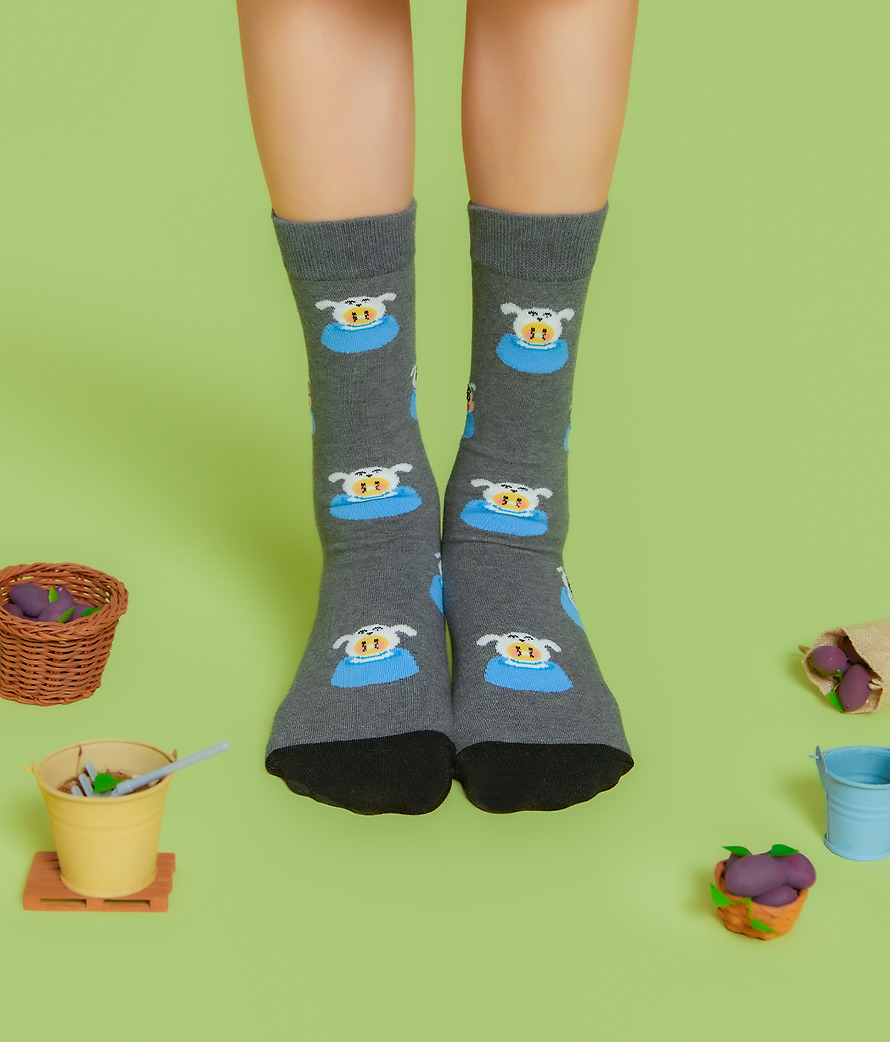 Socks Shin-chan X Friends Chunsik - Kakao Friends