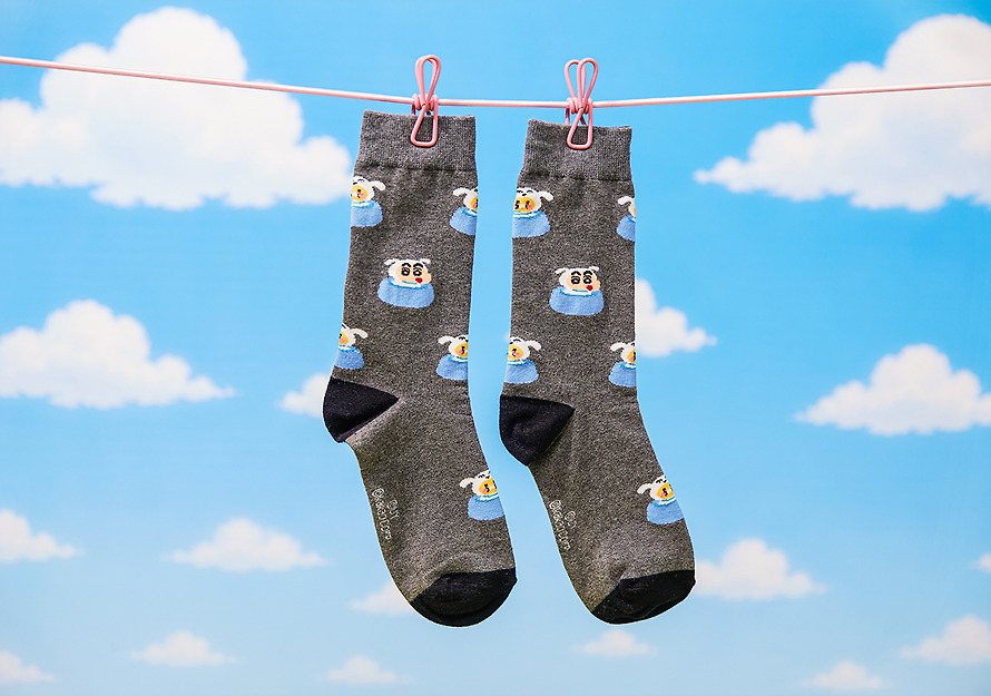 Socks Shin-chan X Friends Chunsik - Kakao Friends