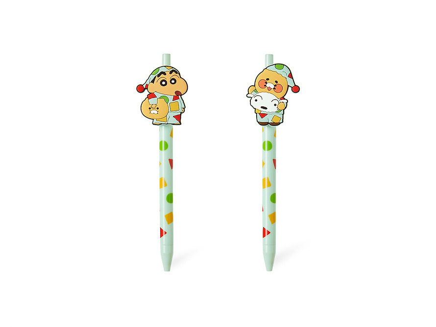 Gel Pen Set of 2 Shin-chan X Friends Chunsik - Kakao Friends