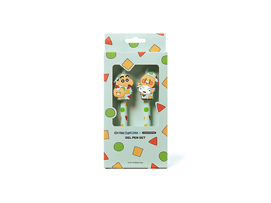 Gel Pen Set of 2 Shin-chan X Friends Chunsik - Kakao Friends