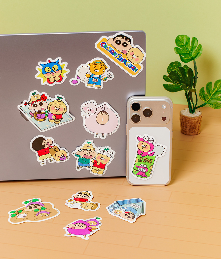 Deco Stickers Shin-chan X Friends - Kakao Friends