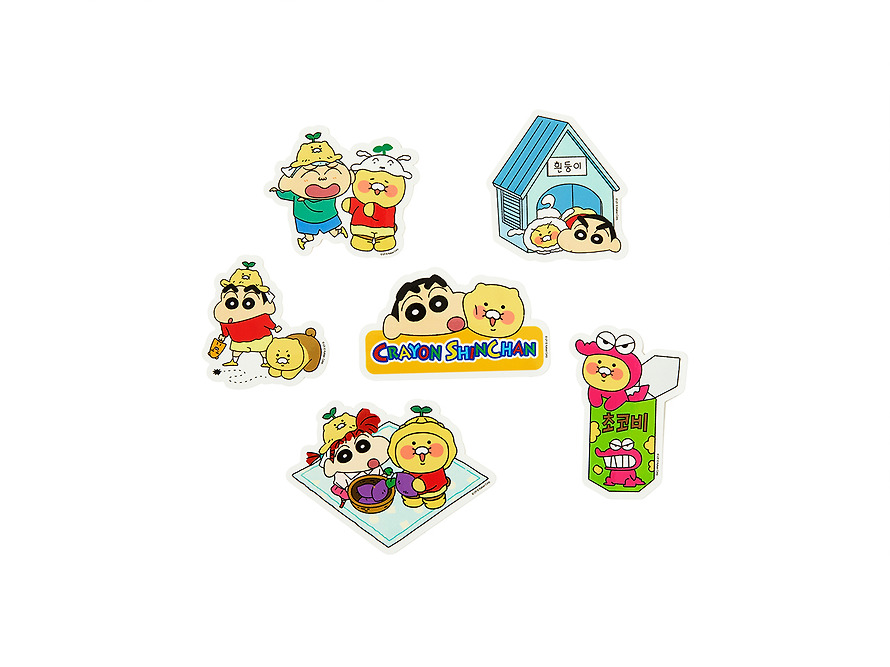 Deco Stickers Shin-chan X Friends - Kakao Friends